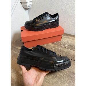 CONVERSE CHUCK ALL-STAR 70 Fromal Black Leather A14188C Men's Size 8 NEW